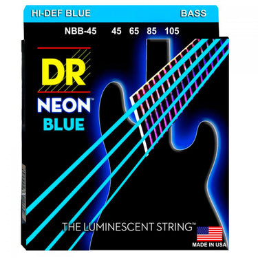 Encordadura DR Para Bajo Electrico 45-105 Neon nbb-45